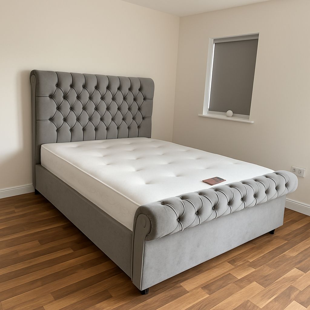 Modern Sleigh Bed