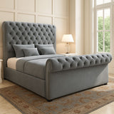 Modern Sleigh Bed