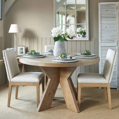 Round Type Dinning Table